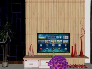 st&uuml;dyo tipi daire 3D Model