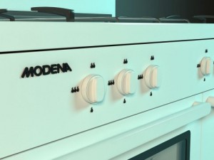 freestanding cooker modena Model 3D