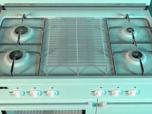 freestanding cooker modena Model 3D