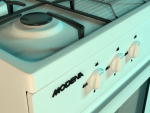 freestanding cooker modena Model 3D
