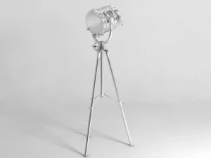 modern industrial floor lamp 3D Model