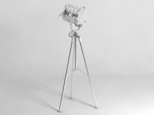 modern industrial floor lamp 3D मॉडल