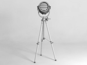 modern industrial floor lamp 3D मॉडल
