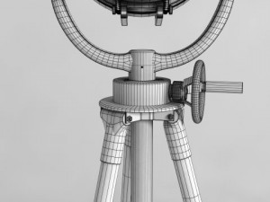 modern industrial floor lamp 3D मॉडल