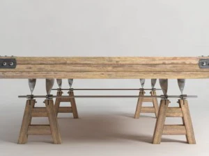industrial coffee table 3D Model