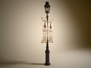 old street lamp Modelo 3D