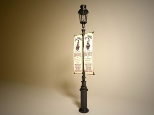old street lamp Modelo 3D