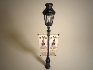 old street lamp Modelo 3D