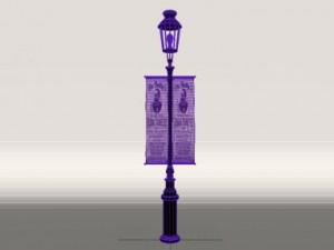 old street lamp Modelo 3D