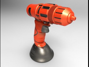 multifunction chargeable drill 3D मॉडल