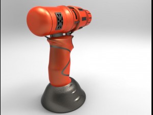 multifunction chargeable drill 3D मॉडल
