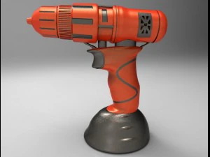 multifunction chargeable drill 3D Model