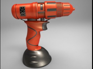 multifunction chargeable drill 3D मॉडल
