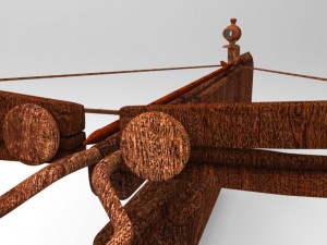 high poly sniper crossbow 3D Модель