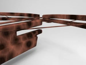 high poly sniper crossbow 3D Model