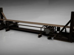 mechanical cement conveyor 3D Model