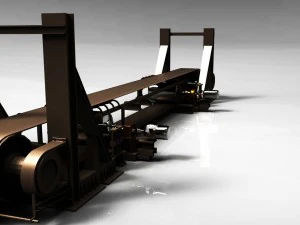mechanical cement conveyor 3D Model