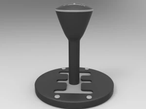 automatic gear selector lever 3D Model