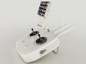 dji phantom 3 standard remote control Modelo 3D