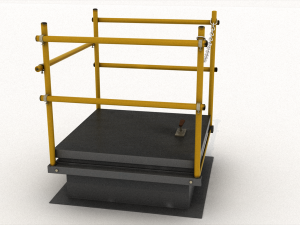 roof hatch door Modelo 3D