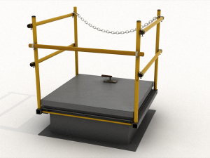 roof hatch door Modelo 3D
