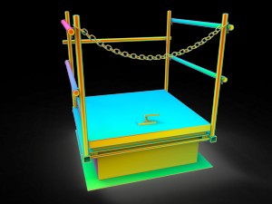 roof hatch door Modelo 3D