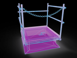 roof hatch door Modelo 3D