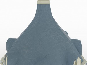 victorian style octogonal gazebo Modelo 3D