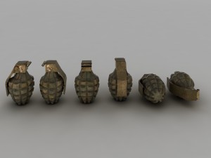 hand grenade 3D Model