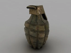 hand grenade 3D Model