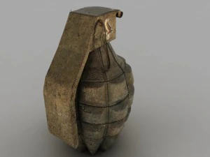 hand grenade 3D Model