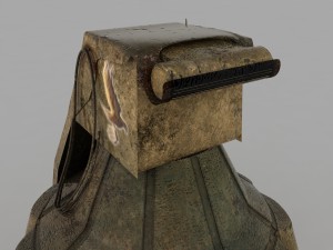 hand grenade Modello 3D