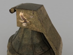 hand grenade Modello 3D