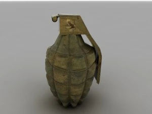 hand grenade 3D Model
