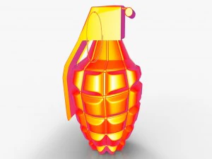 hand grenade 3D Model