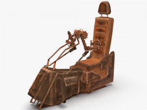 game cockpit seat 3D Model