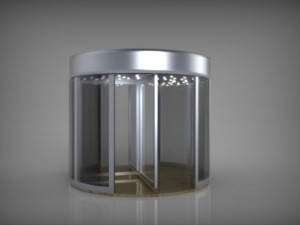 revolving door 3D Model