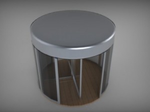 revolving door 3D Модель