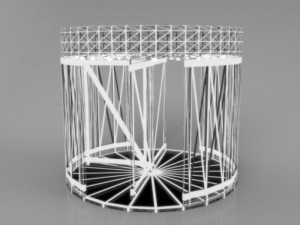 revolving door 3D Модель