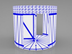 revolving door 3D Модель
