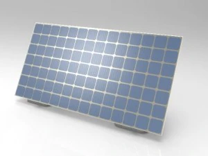 ソーラーパネル 3Dモデル