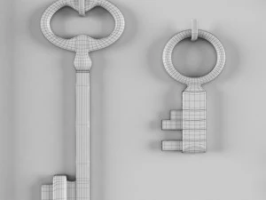 picture with the keys 3D Model