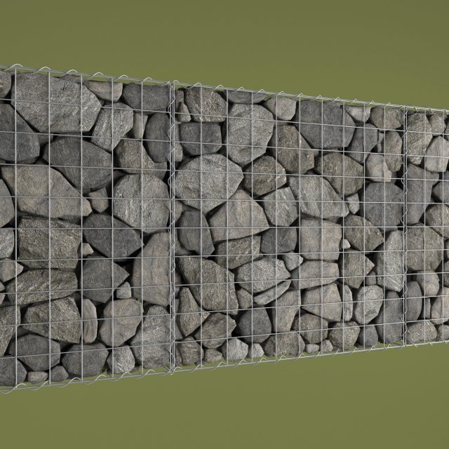 gabion 3D मॉडल .c4d .max .obj .3ds .fbx .stl .blend 