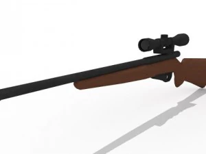 sniper rifle 3D Model
