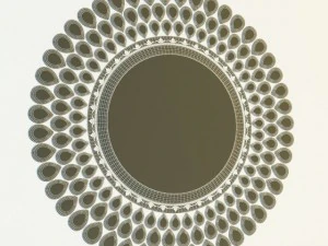 vintage mirror 3D Model