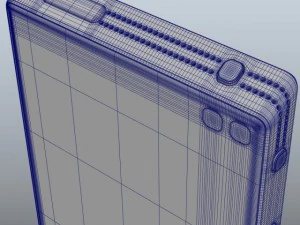 krawędź Ubuntu Model 3D