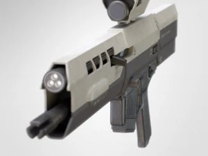 oblivion rifle 3D Model