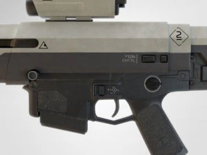 oblivion rifle 3D Model