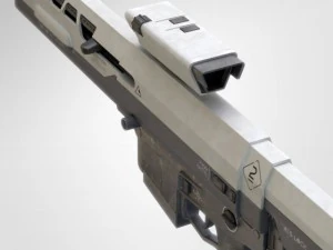 oblivion rifle 3D Model