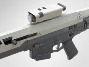 oblivion rifle 3D Model